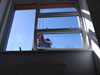 Výškové mytí oken ZŠ Mendelova